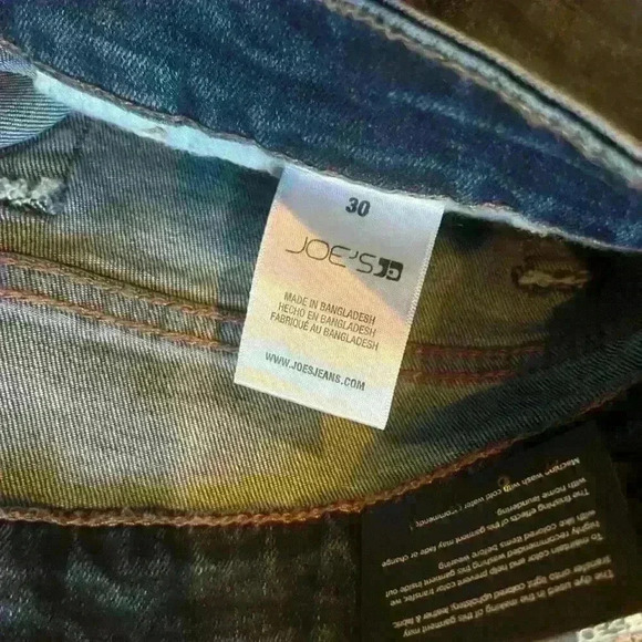 Joe’s Jeans Lara Mid Rise straight  Ankle Jeans size. 30 new nwt - Picture 4 of 7